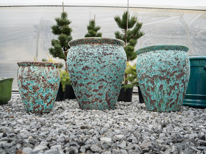Pottery Water Jar Large 25 Atl Green