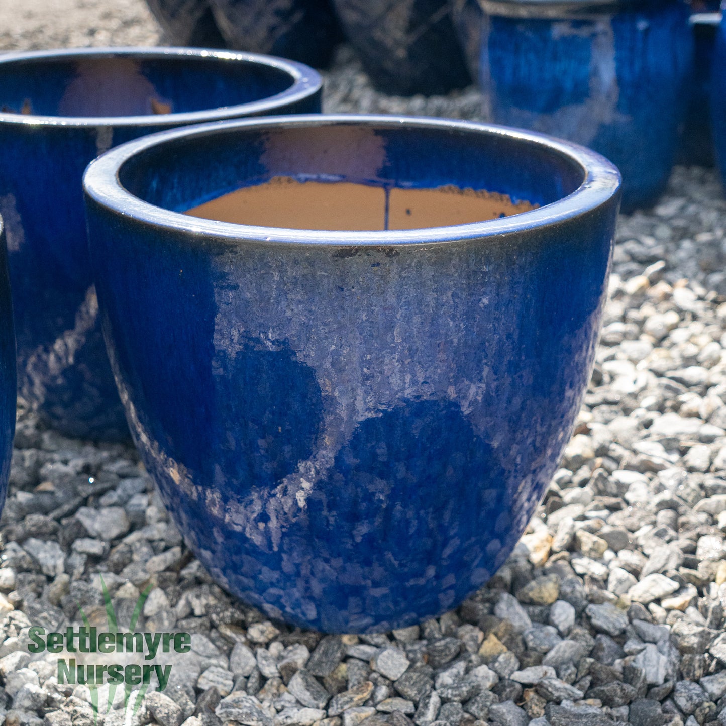 Egg Planter LG 19 Blue