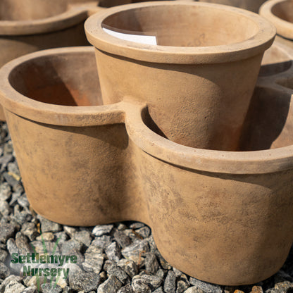 Pottery Trio Pocket Planter